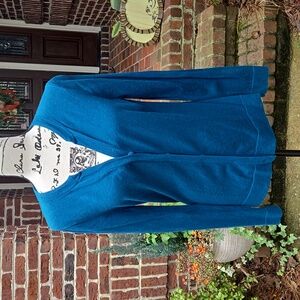 CAbi Teal Cardigan Sweater